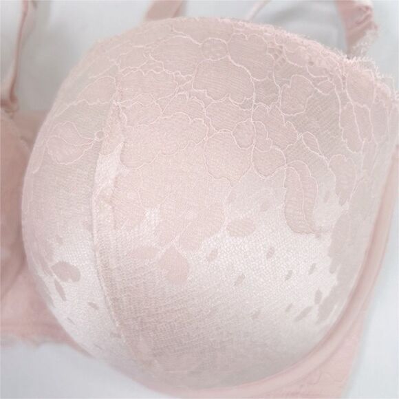 Torrid Pink Lace Microfiber Push-Up Multi-Way Bra - Picture 6 of 6